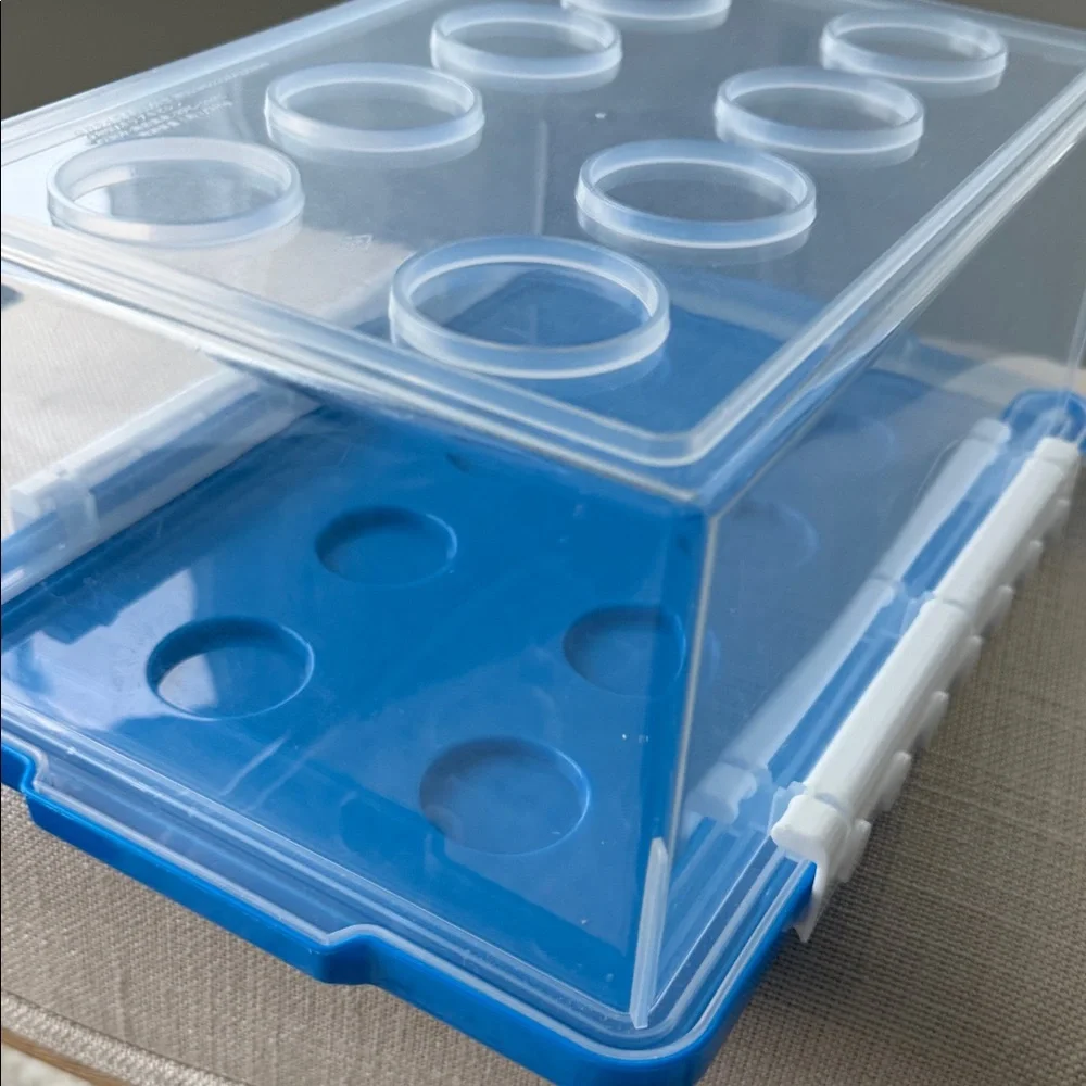 Lego Blue Stackable Storage Box 10x7x5 inches